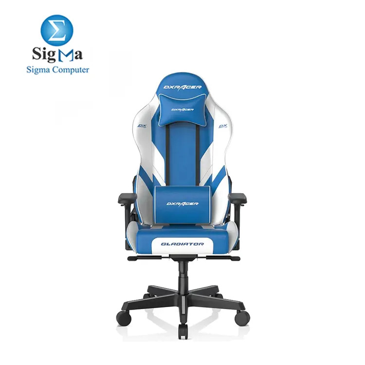 DXRacer GLADIATOR G-Series Gaming Chair - Blue White GC-G001-BW-B2-423